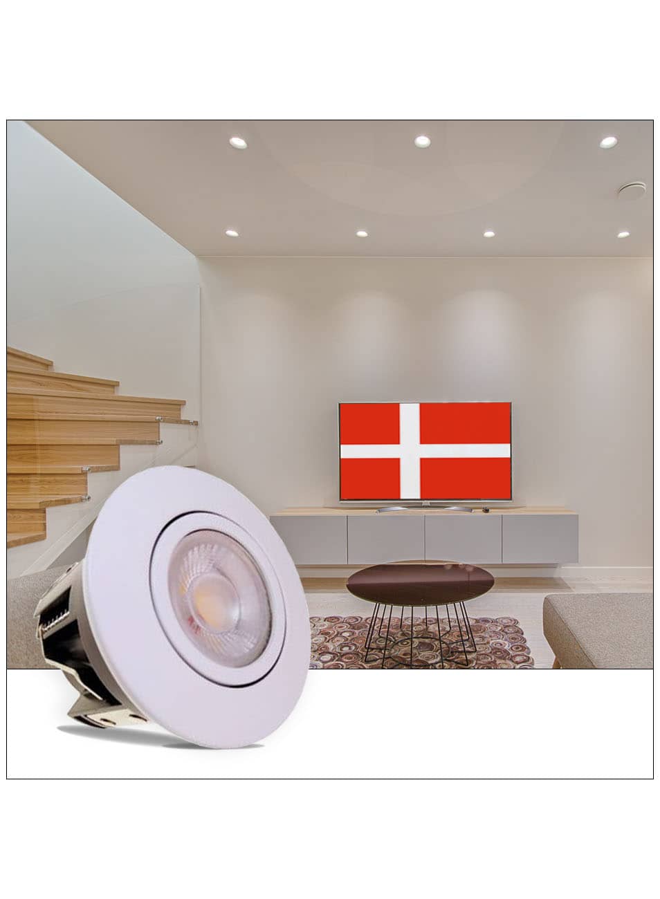 sår violin Bulk LED spots til indbygning og LED produkter designet og udviklet i Danmark
